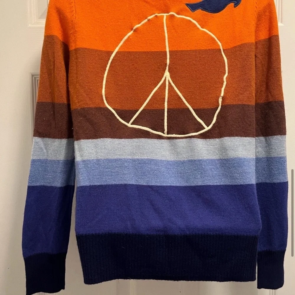 Stoned Immaculate California Dreamin' Wool Sweater Customized Activism MED EUC - Picture 9 of 14